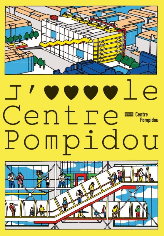 J AIME LE CENTRE POMPIDOU