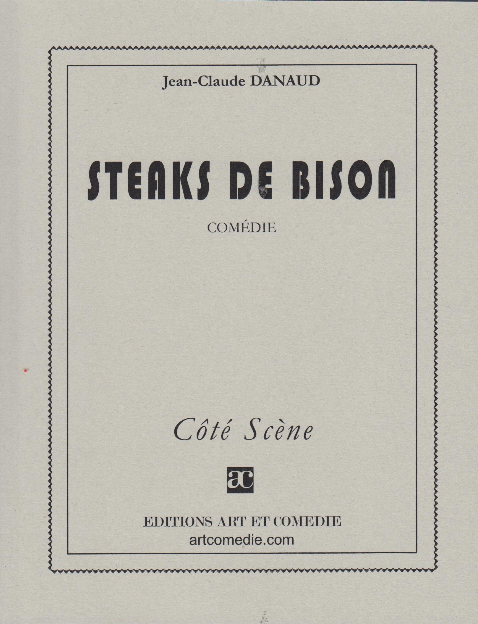 Steaks de bison