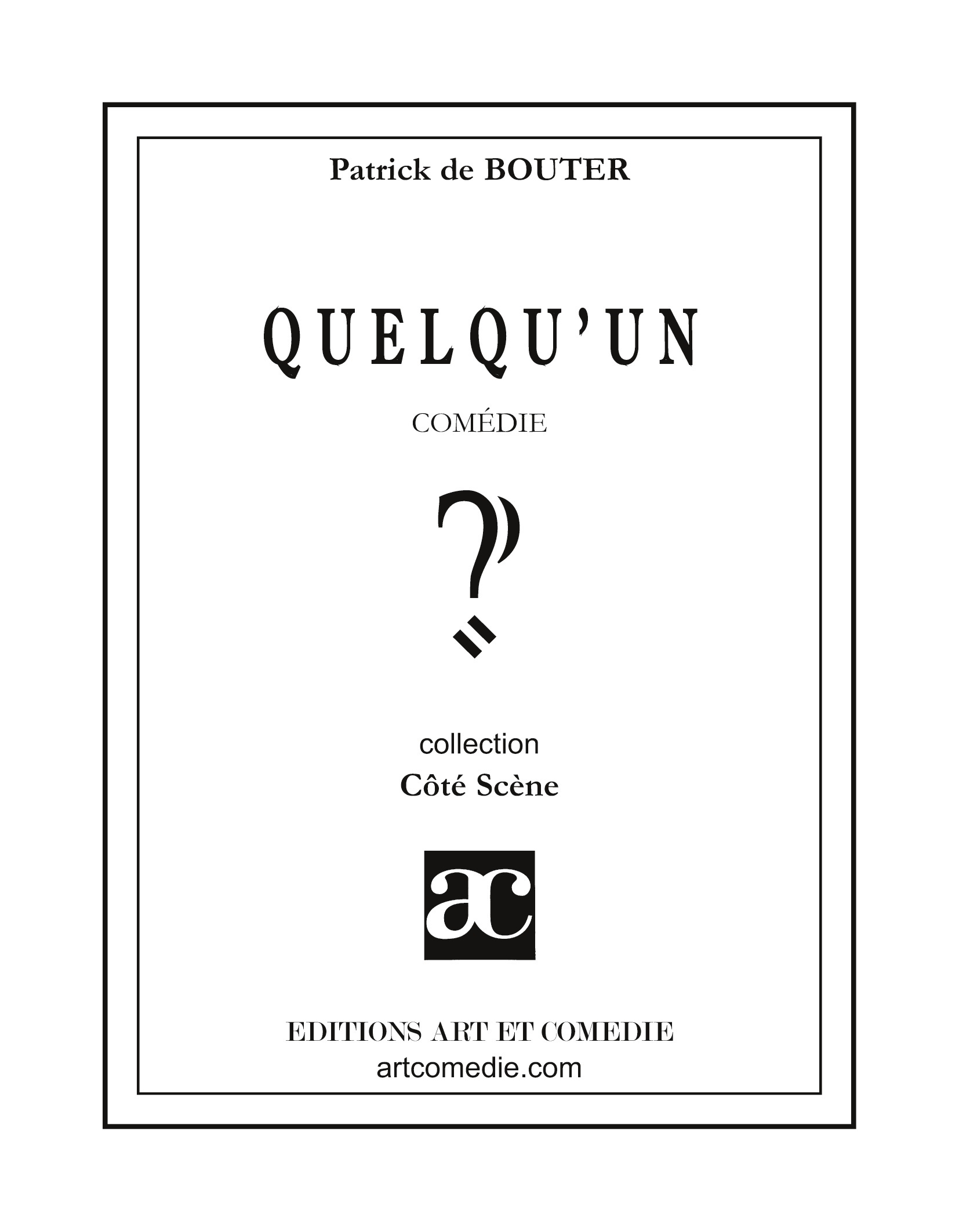Quelqu'un