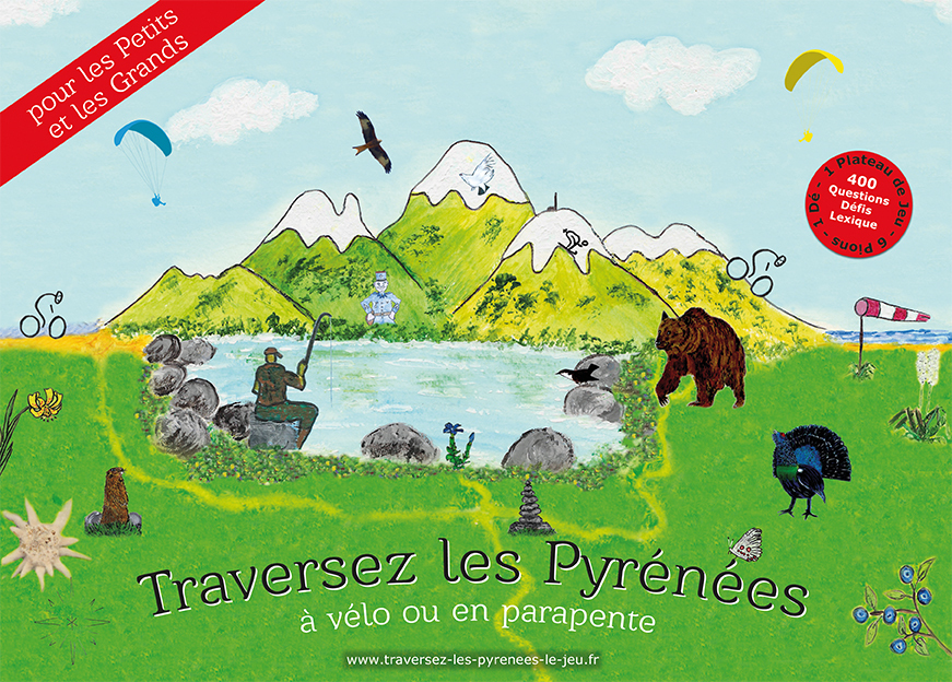 TRAVERSEZ LES PYRENEES EN VELO OU EN PARAPENTE LE JEU