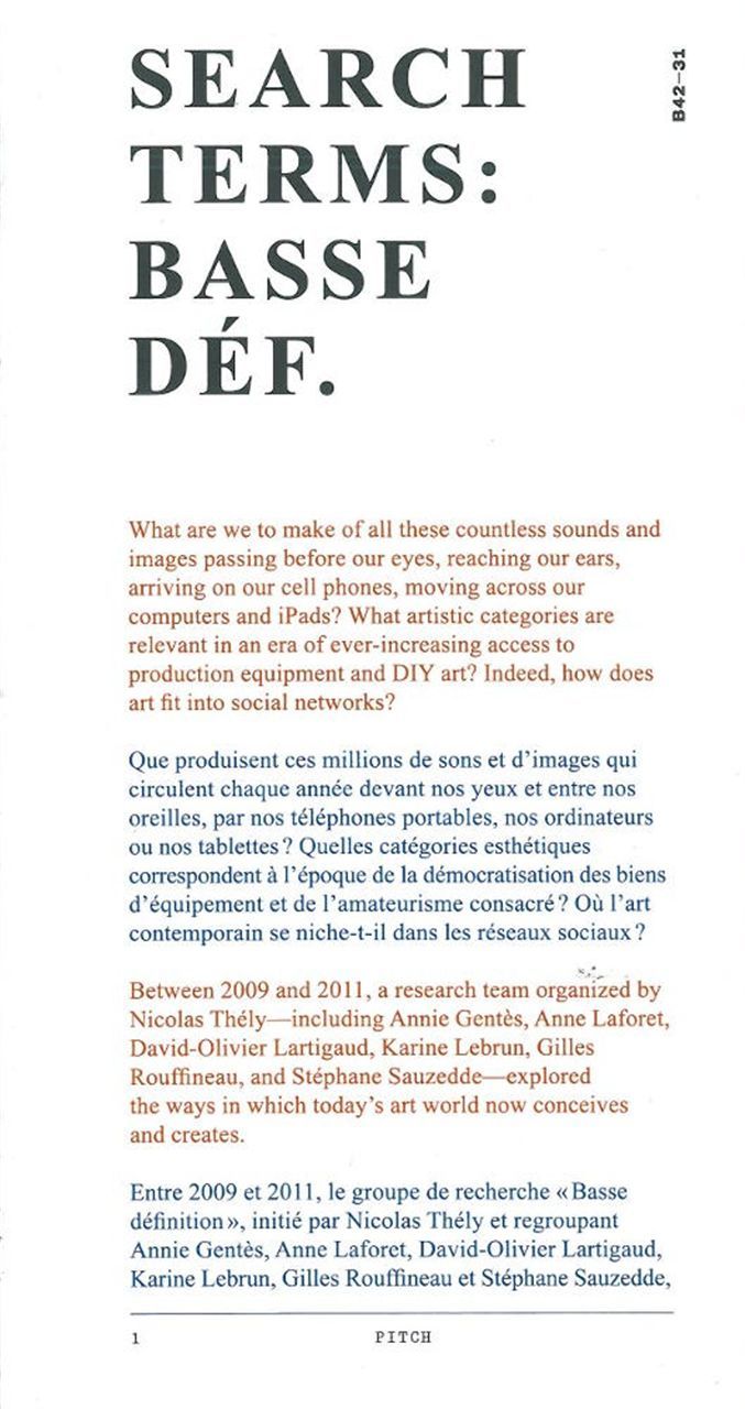 Search Terms : basse déf.