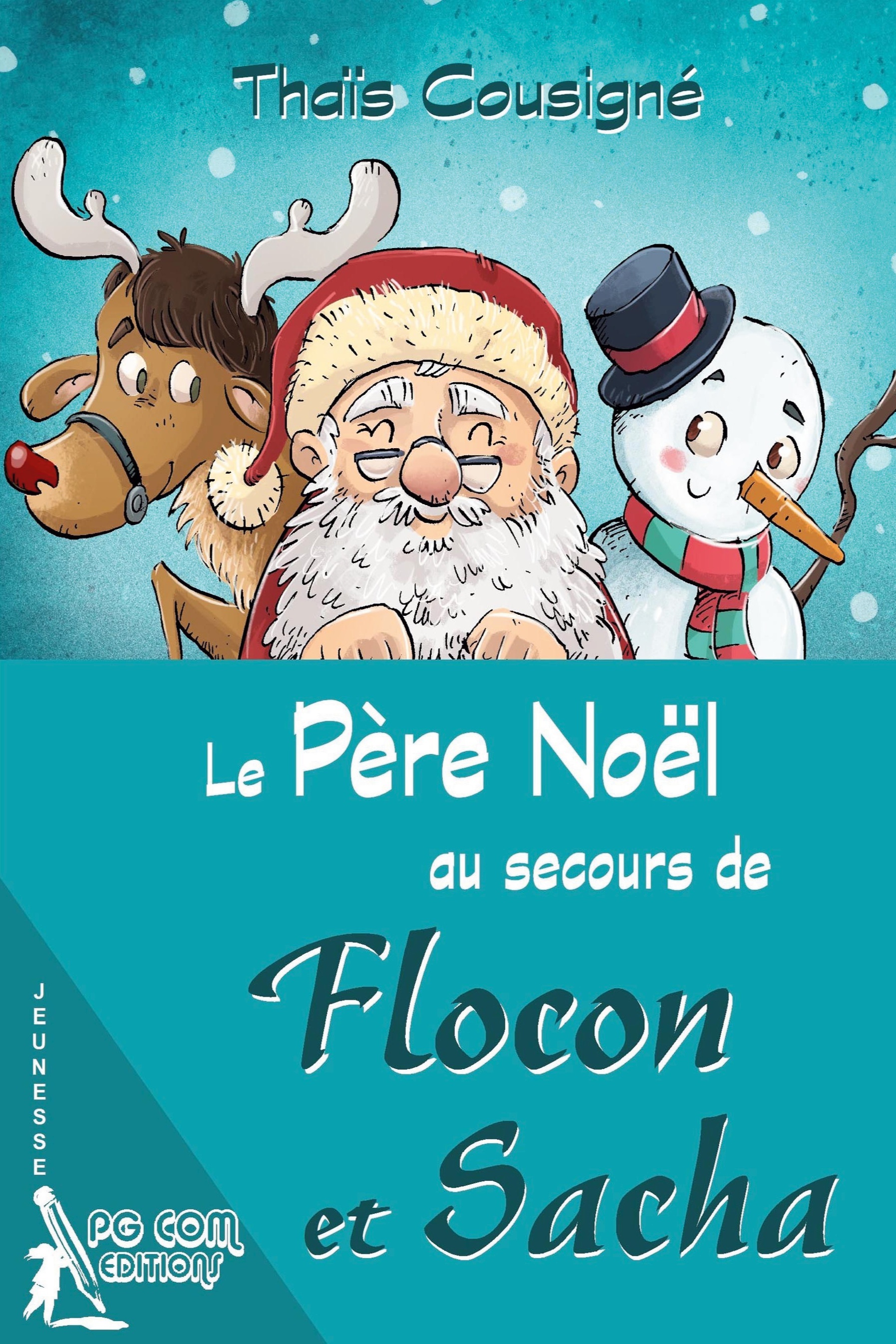 Le Père Noël au secours de Flocon et Sacha
