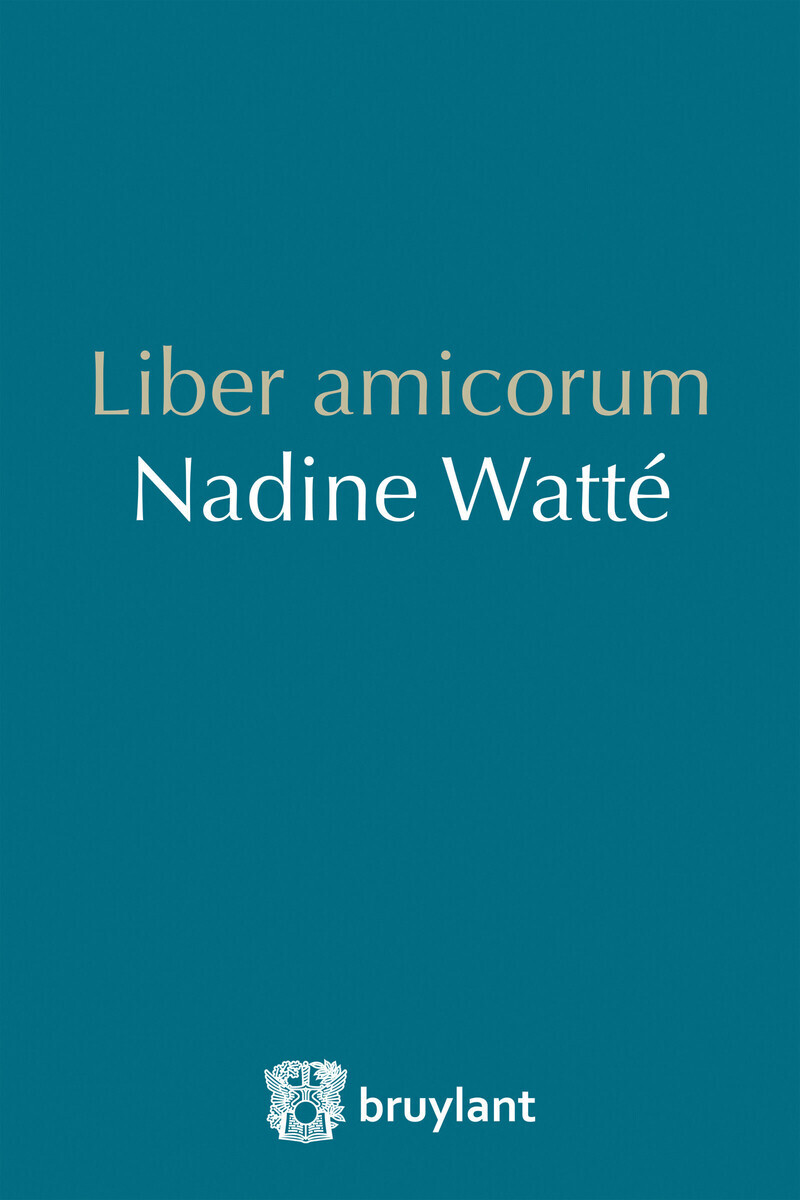 Liber amicorun Nadine Watté