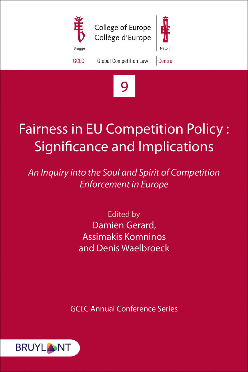 Fairness in EU Competition Policy : Significance and implications