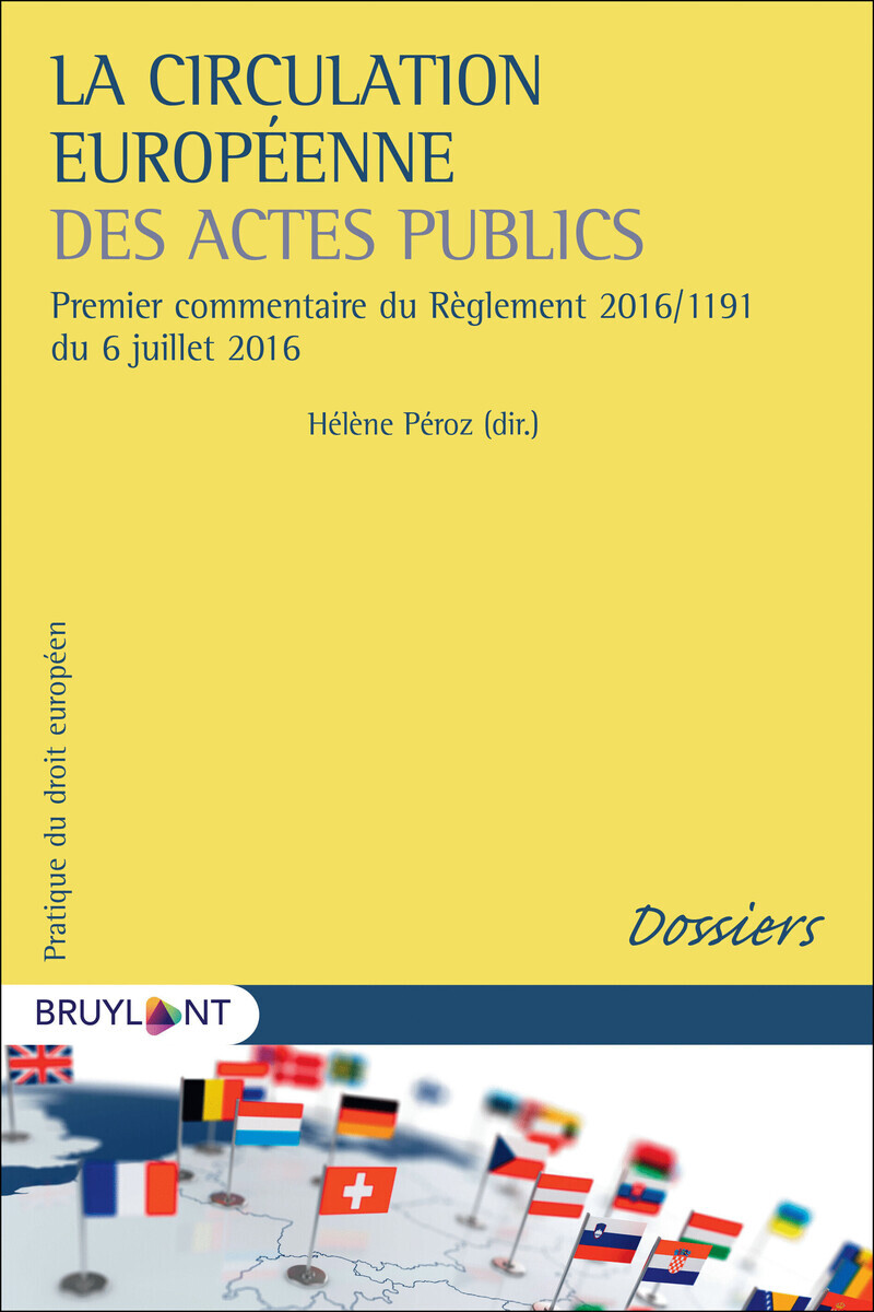 La circulation européenne des actes publics