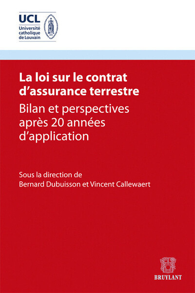 La loi sur le contrat d'assurance terrestre