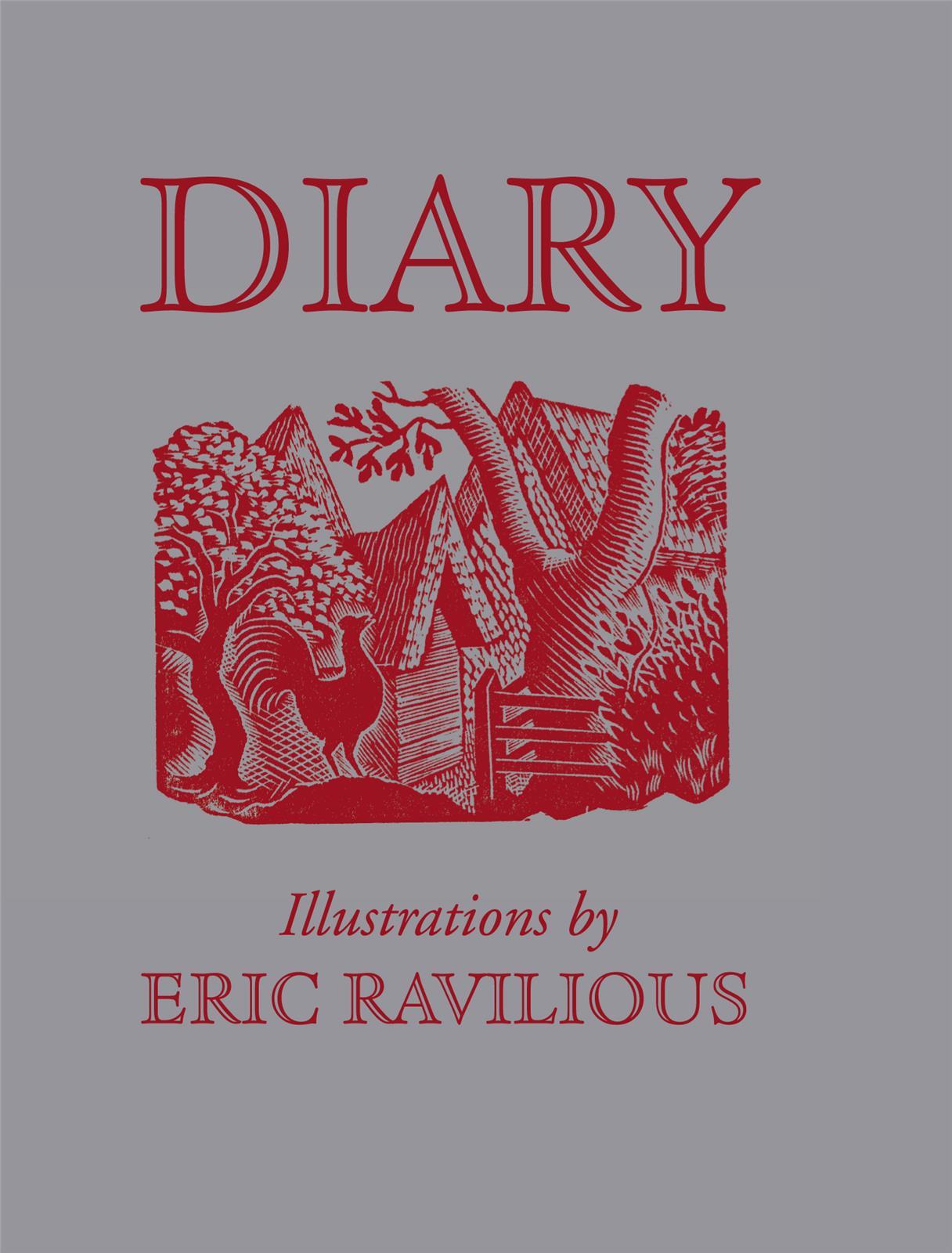 Eric Ravilious Diary /anglais