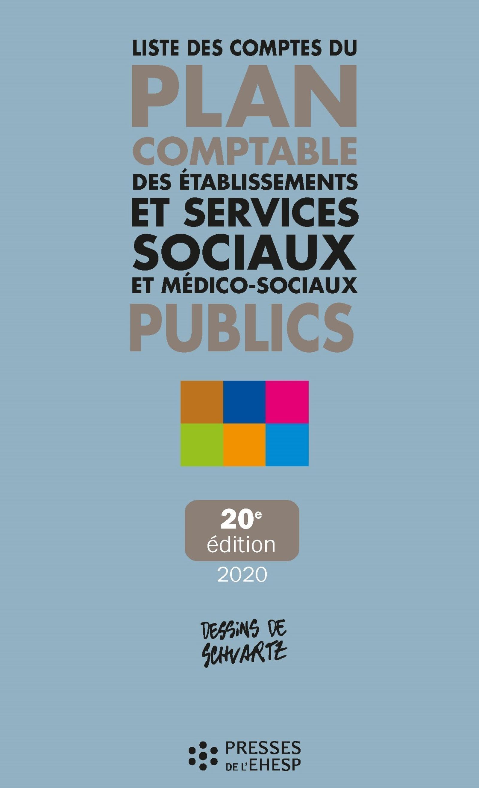 Liste des comptes du plan comptable des ESMS publics