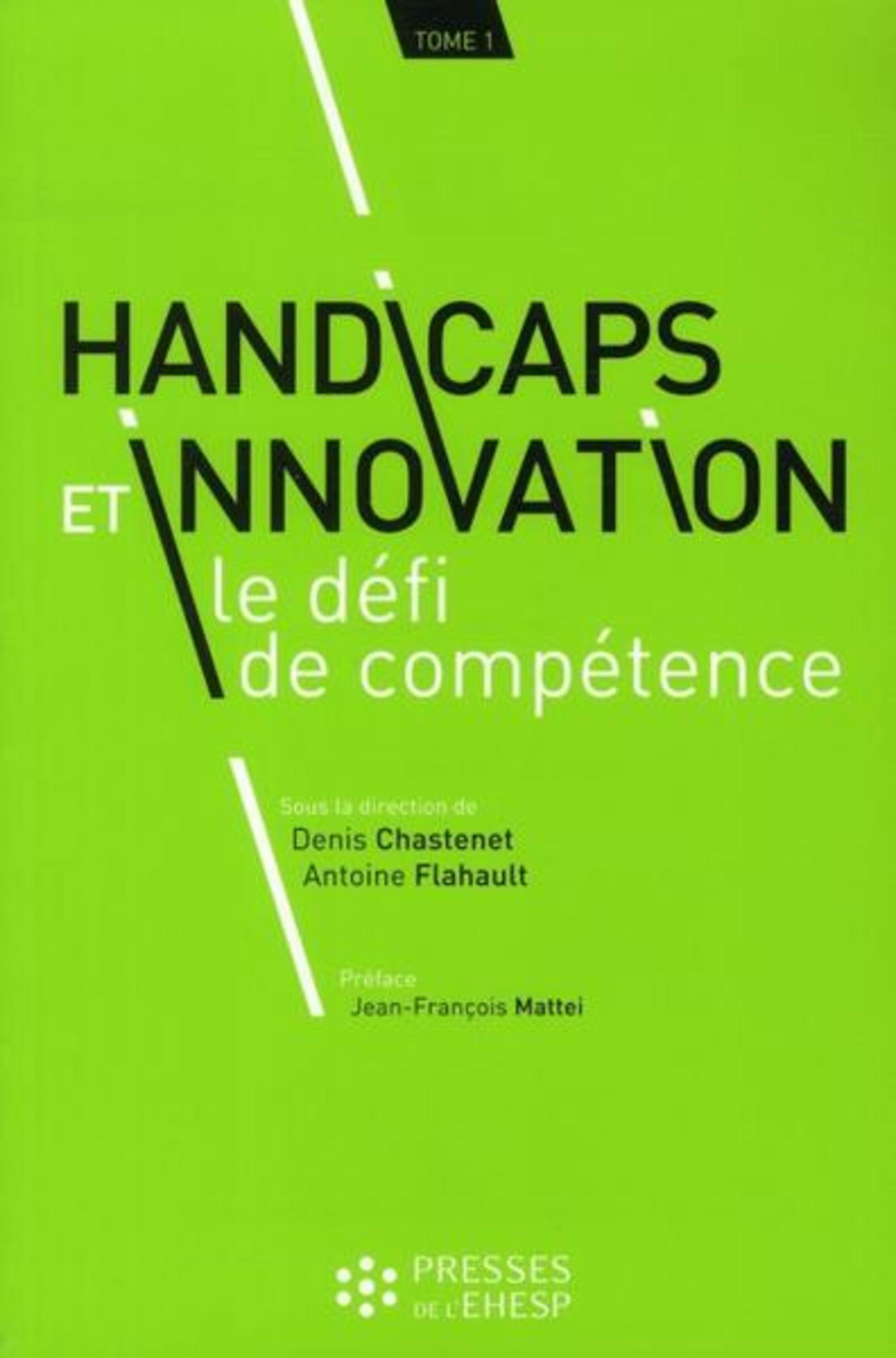 HANDICAPS ET INNOVATION  LE DEFI DE COMPETENCE