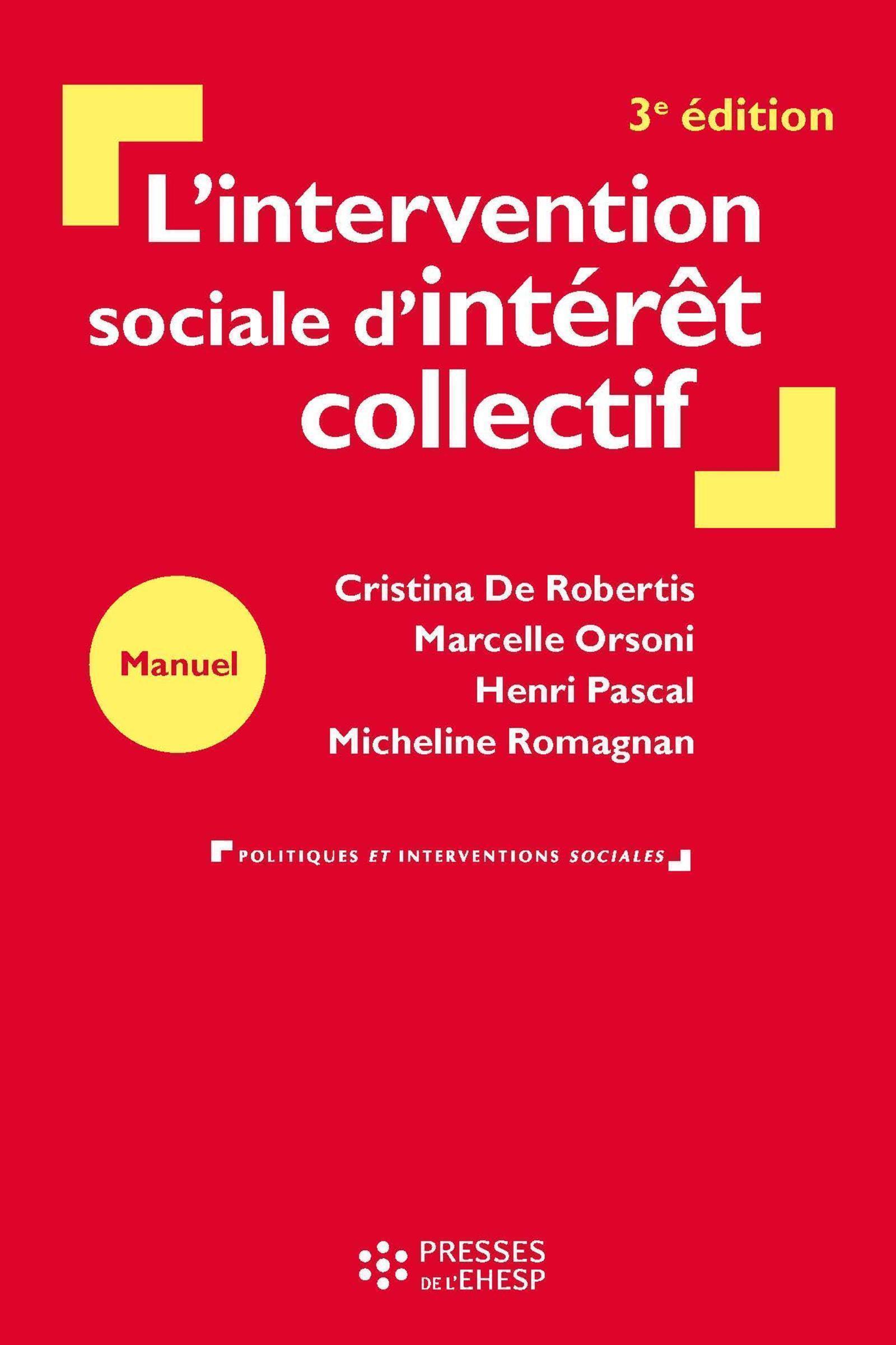 L'intervention sociale d'intérêt collectif