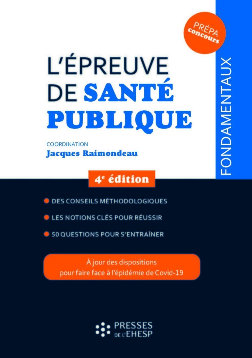 L'épreuve de santé publique