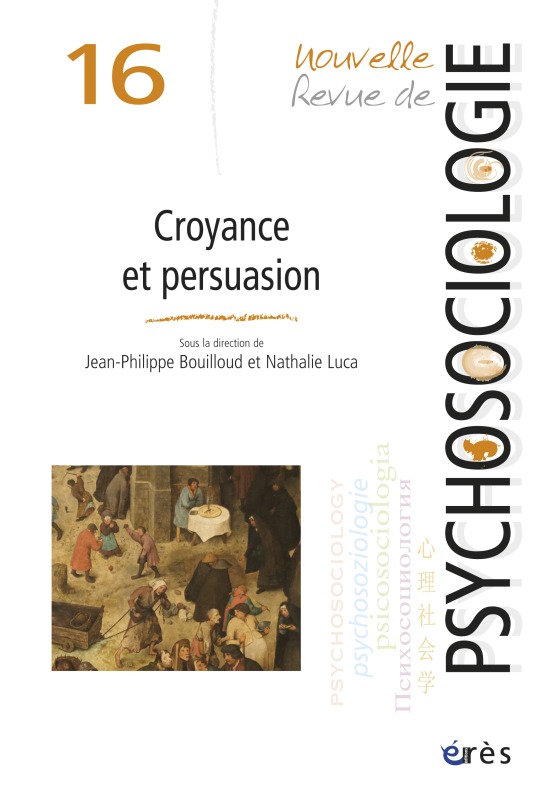 NRP 16 - CROYANCE ET PERSUASION