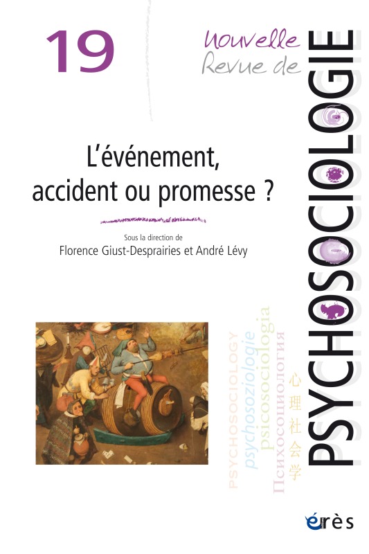 NRP 19 - L'EVENEMENT, ACCIDENT OU PROMESSE ?