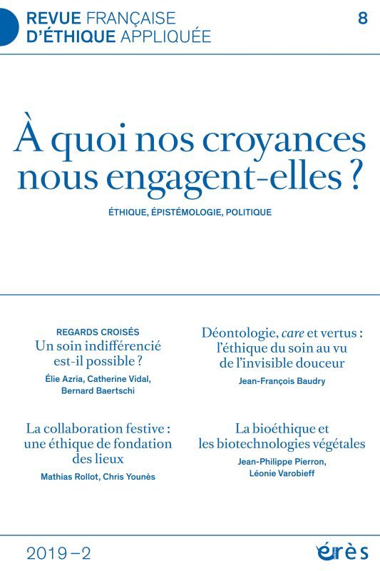 RFEA 08 - À quoi nos croyances nous engagent-elles ?