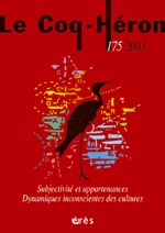 LE COQ HERON 175 - SUBJECTIVITE ET APPARTENANCES