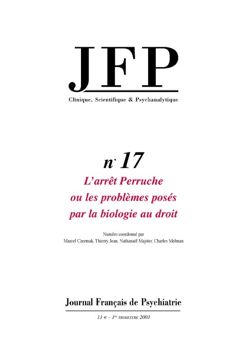 jfp 17 - arret perruche ou les problemes poses par la biologie