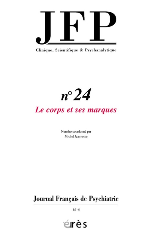 jfp 24 - le corps et ses marques