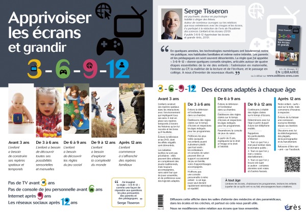 3-6-9-12 - Apprivoiser les écrans et grandir (affiche)