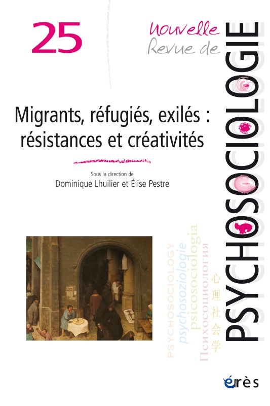 NRP 25 MIGRANTS, REFUGIES, EXILES : RESISTANCES ET CREATIVITES