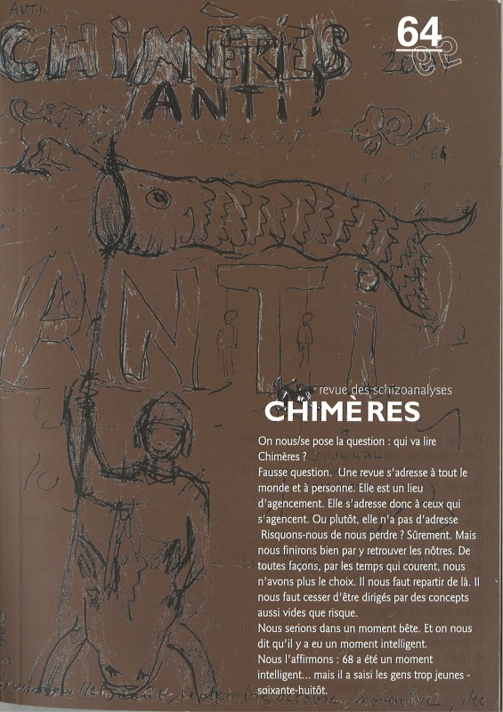 Chimères 64-65 - Anti