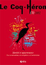 LE COQ HERON 170 - IDENTITE ET APPARTENANCE