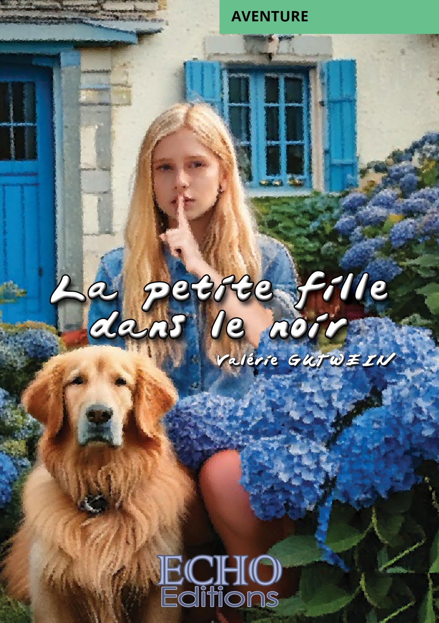 La petite fille dans le noir