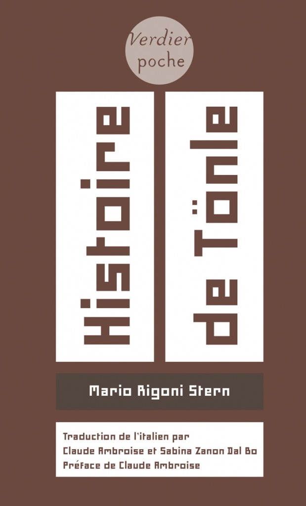 HISTOIRE DE TONLE     -VERDIER POCHE- 1 EX MQT 201801
