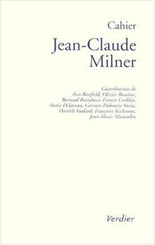 Cahier Jean-Claude Milner
