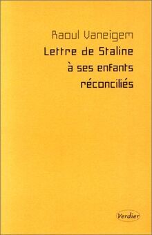 Lettre de Staline à ses enfants réconciliés