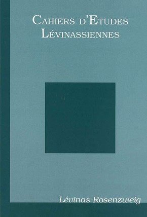 Cahiers d'études lévinassiennes n°8