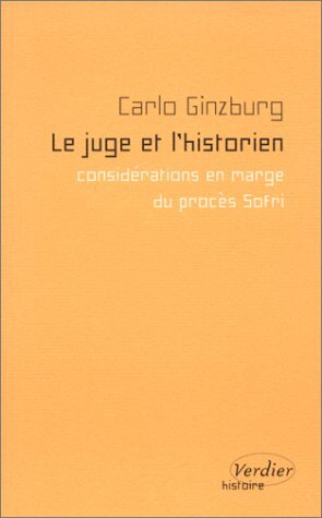 Le juge et l'historien