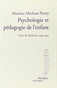 Psychologie et pédagogie de l'enfant