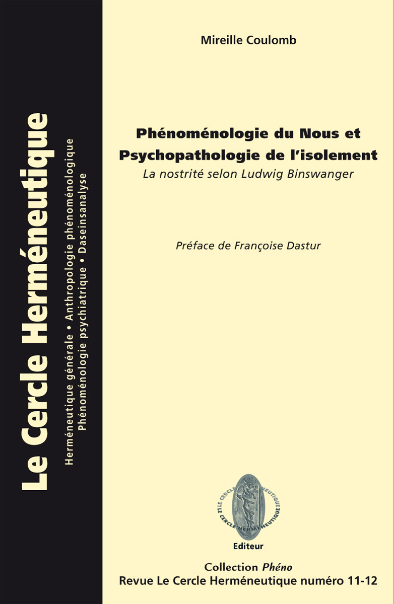 Phénoménologie du nous et psychopathologie de l'isolement