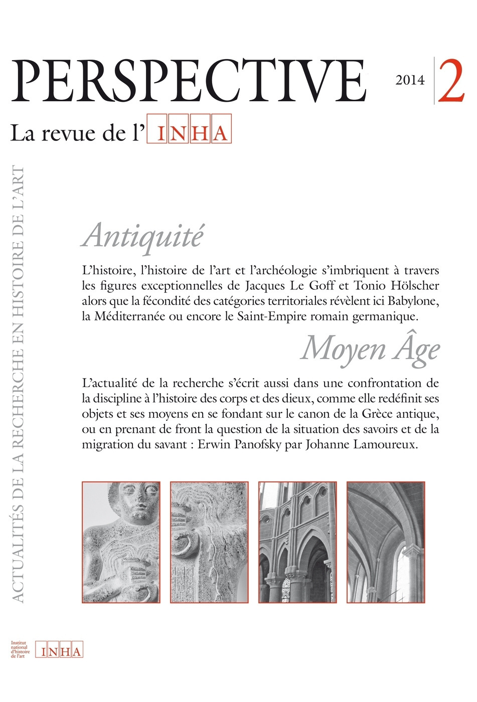 PERSPECTIVE. LA REVUE DE L'INHA, N  2/2014. ANTIQUITE/MOYEN AGE