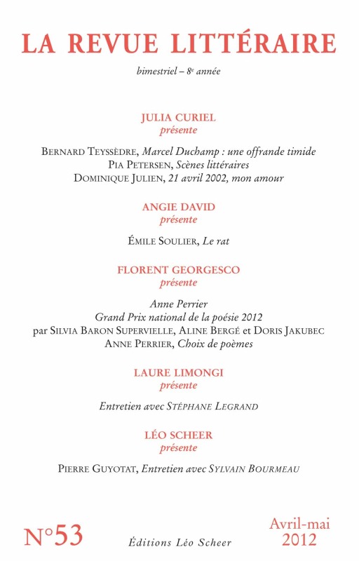 LA REVUE LITTERAIRE N°53