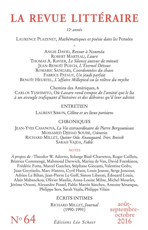 REVUE LITTERAIRE N°64