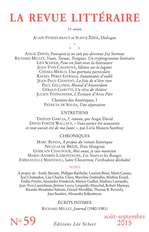 revue litteraire n°59