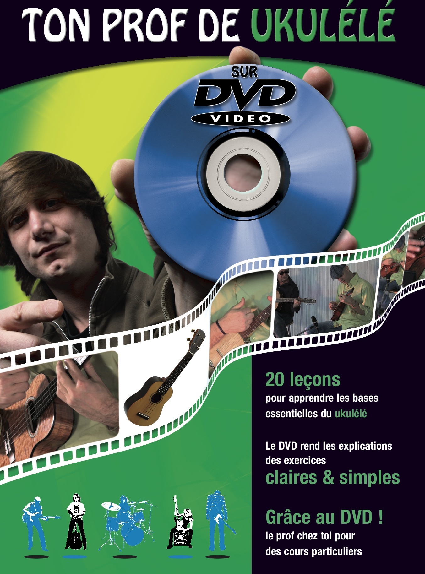 TON PROF DE UKULELE + DVD