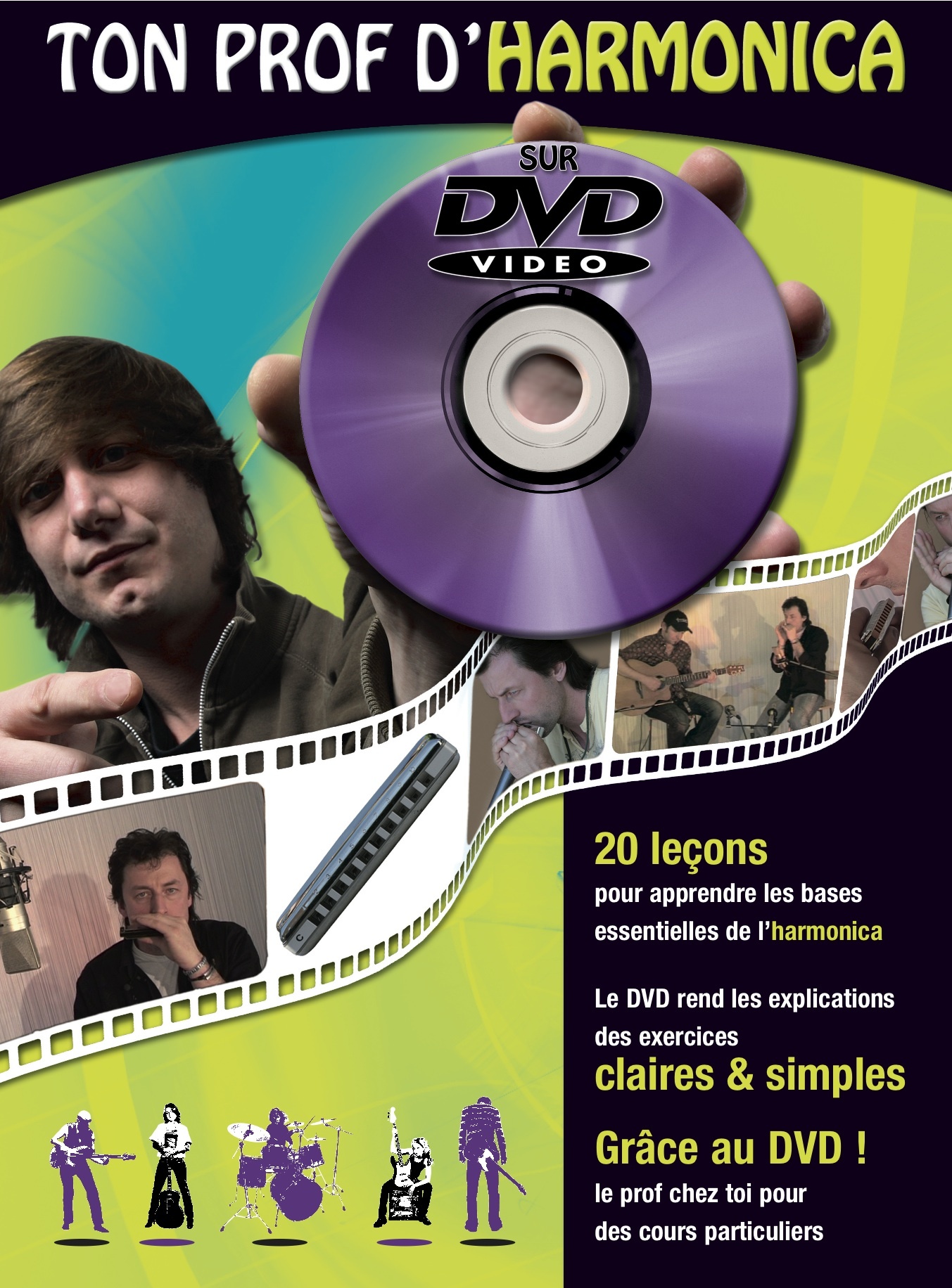 TON PROF D'HARMONICA + DVD