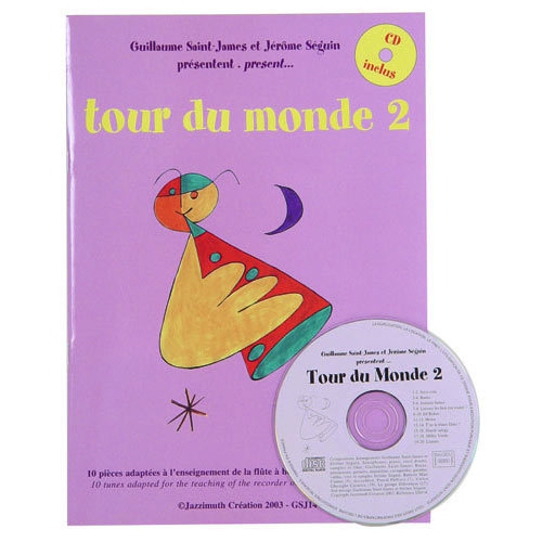 TOUR DU MONDE 2 (livret 24/ cd inclus)