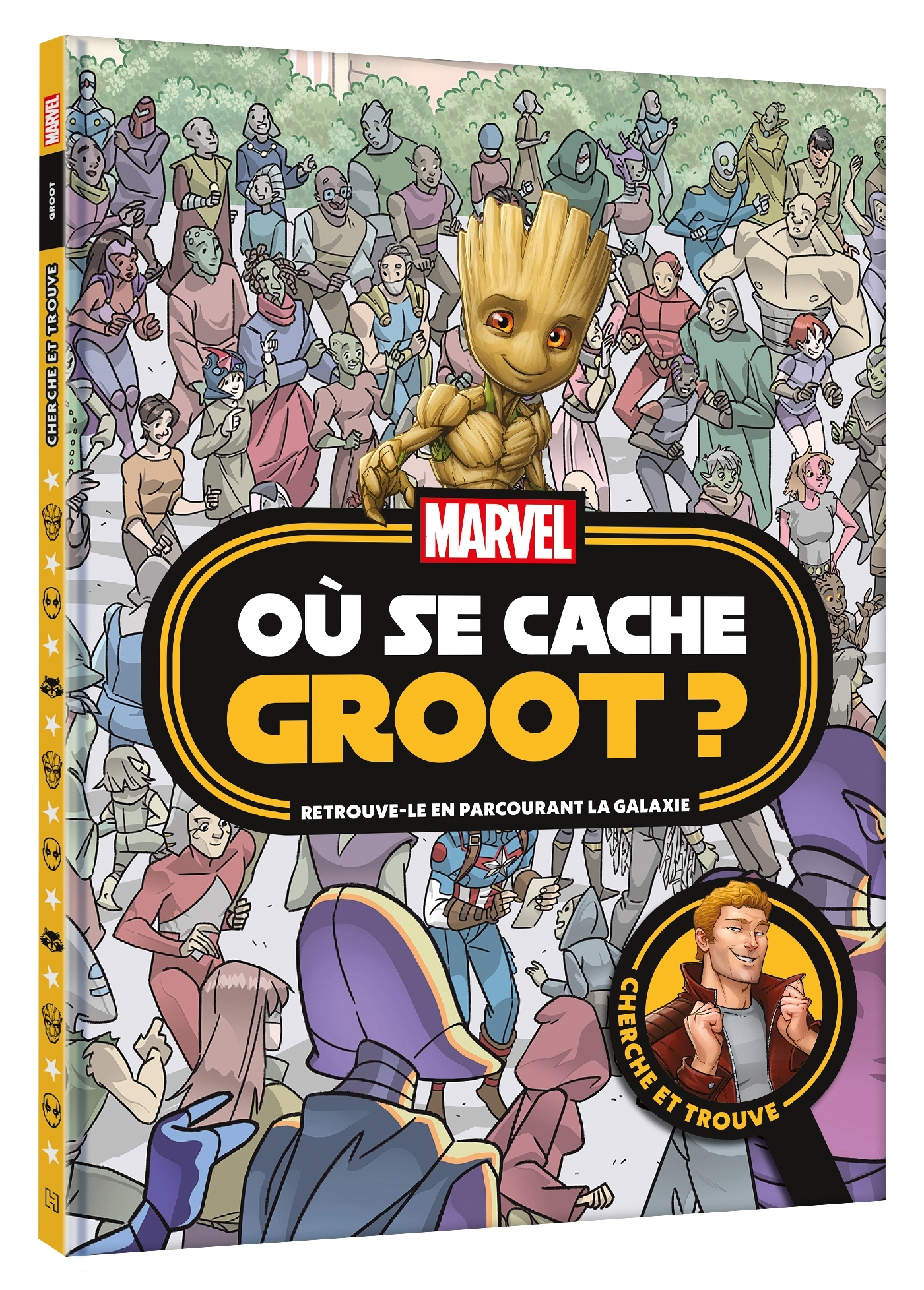 MARVEL - Où se cache Groot ? - Cherche et trouve