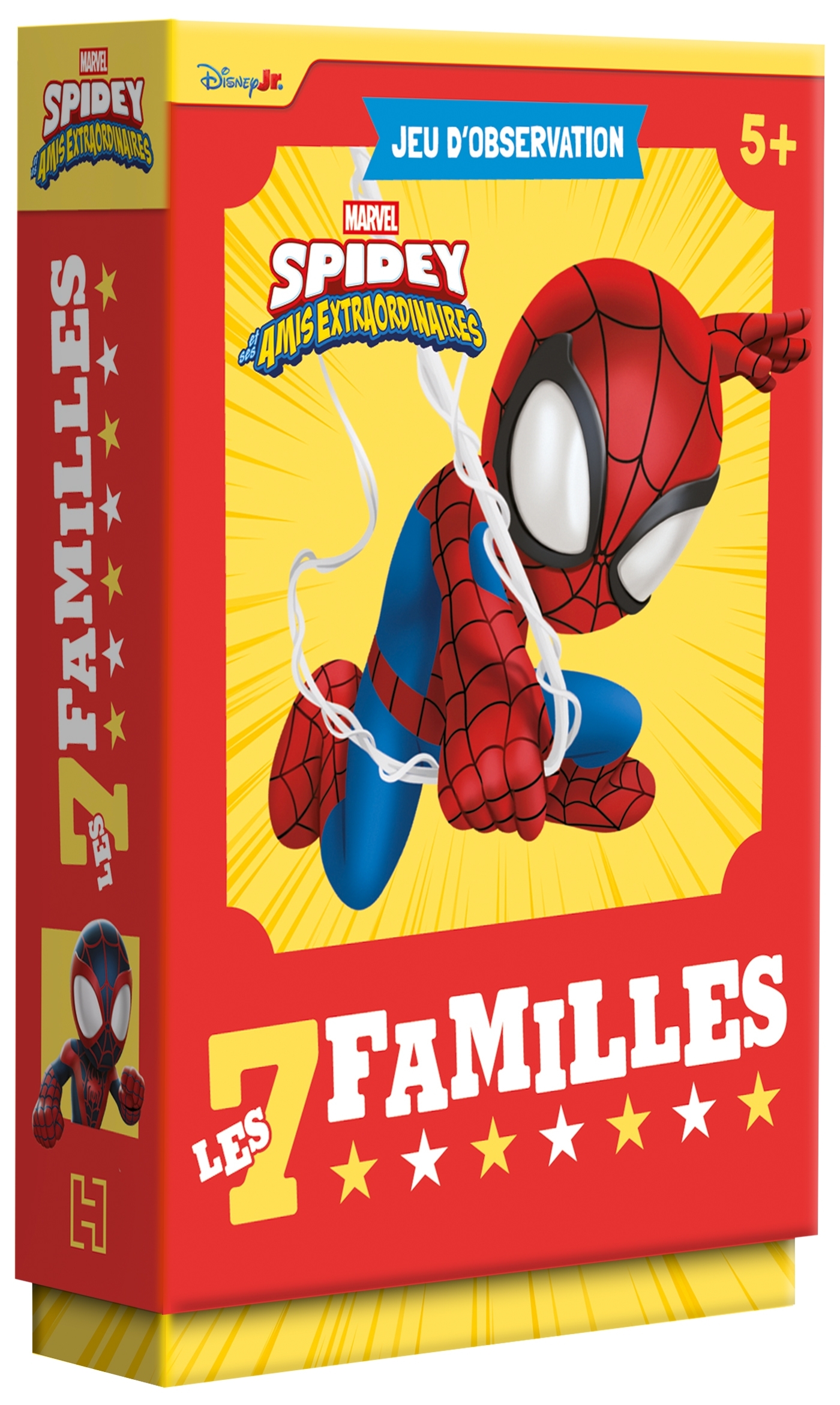 SPIDEY ET SES AMIS EXTRAORDINAIRES - Jeu de cartes - 7 familles -MARVEL