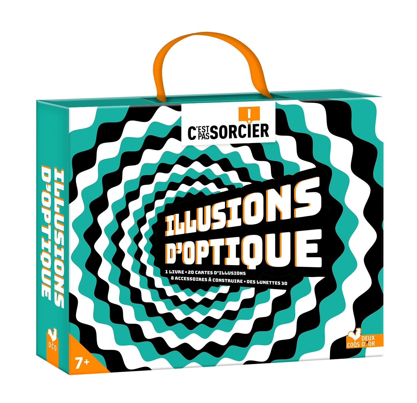 C'est pas sorcier - Illusions d'optique - coffret avec accessoires