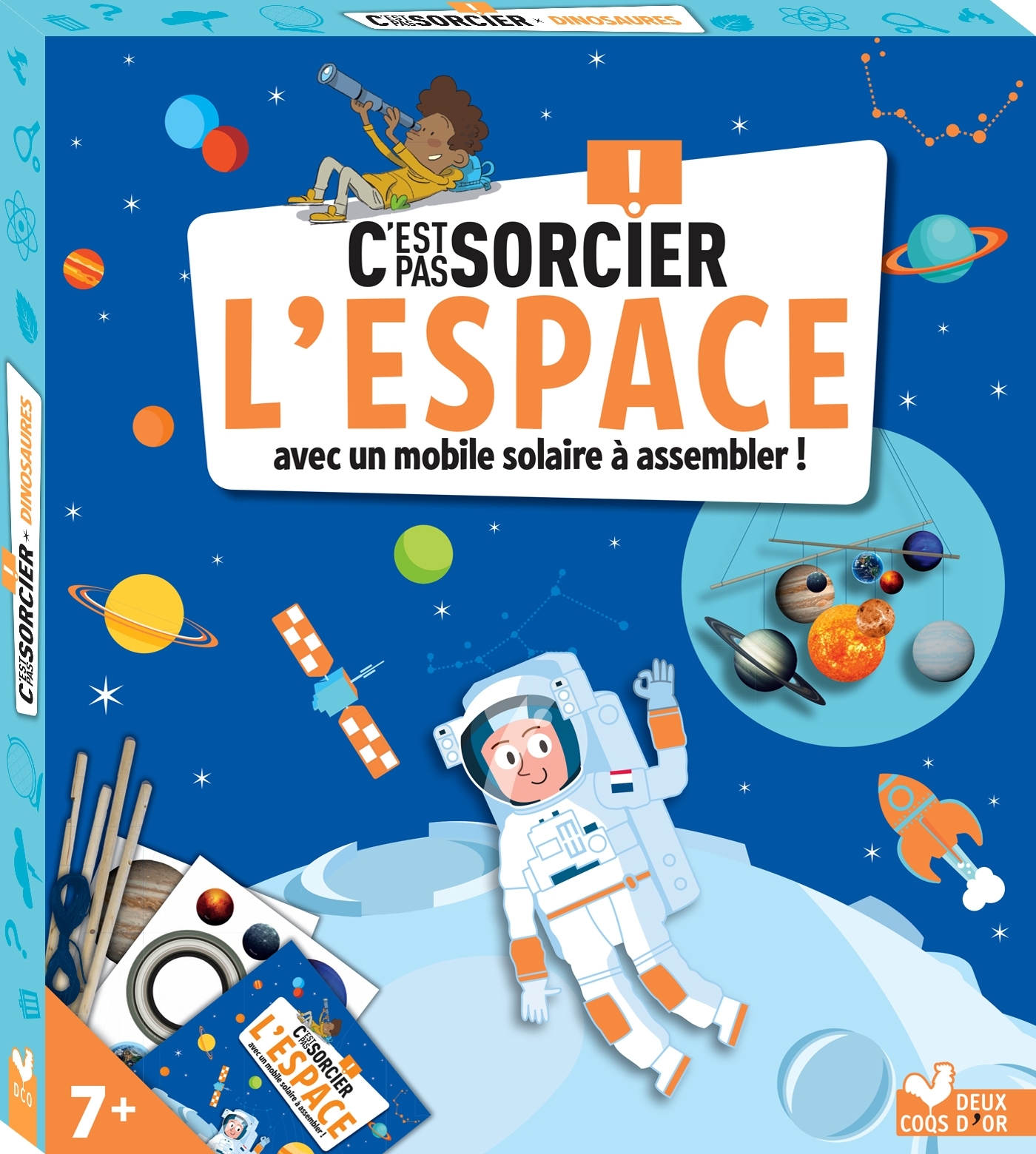 C'est pas sorcier l'espace - boîte avec accessoires