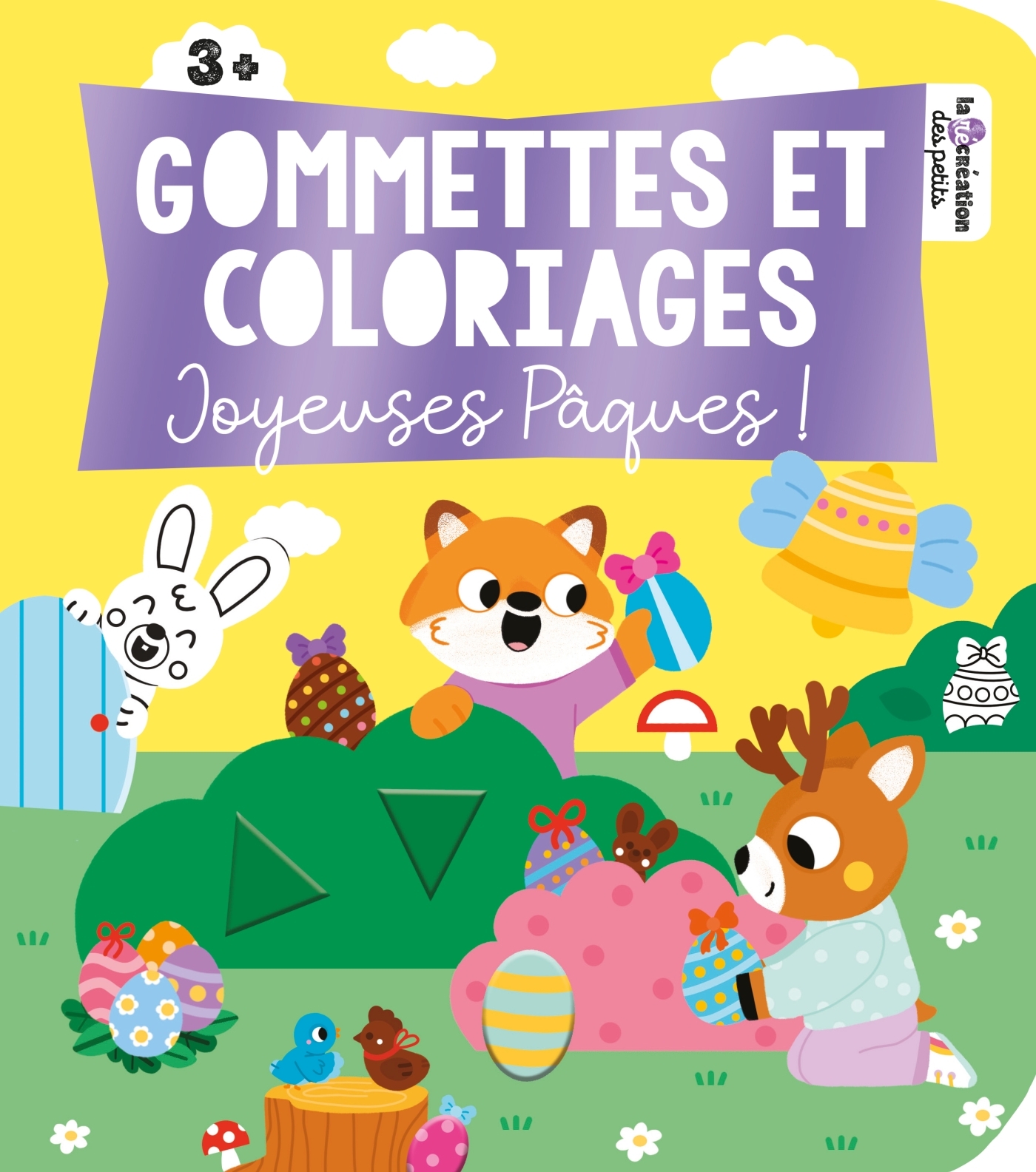 Gommettes et coloriages Joyeuses Pâques !