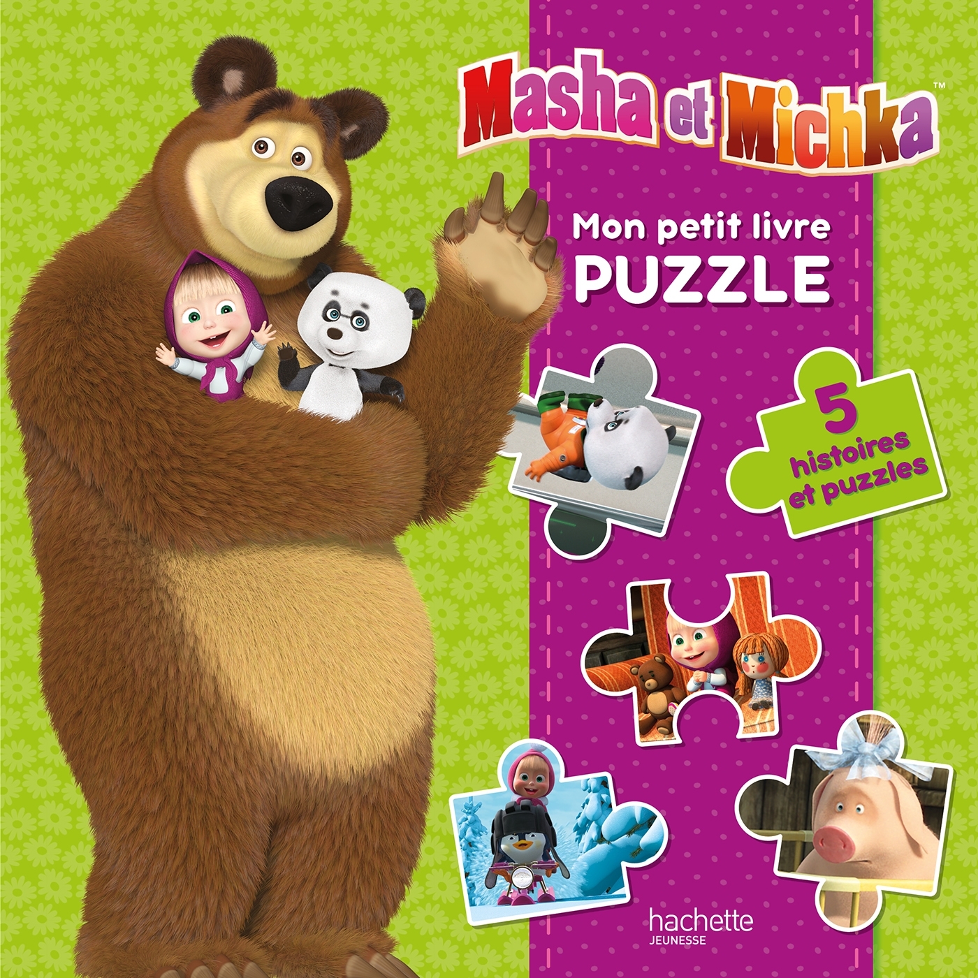 Masha et Michka - Mon petit livre puzzle NED