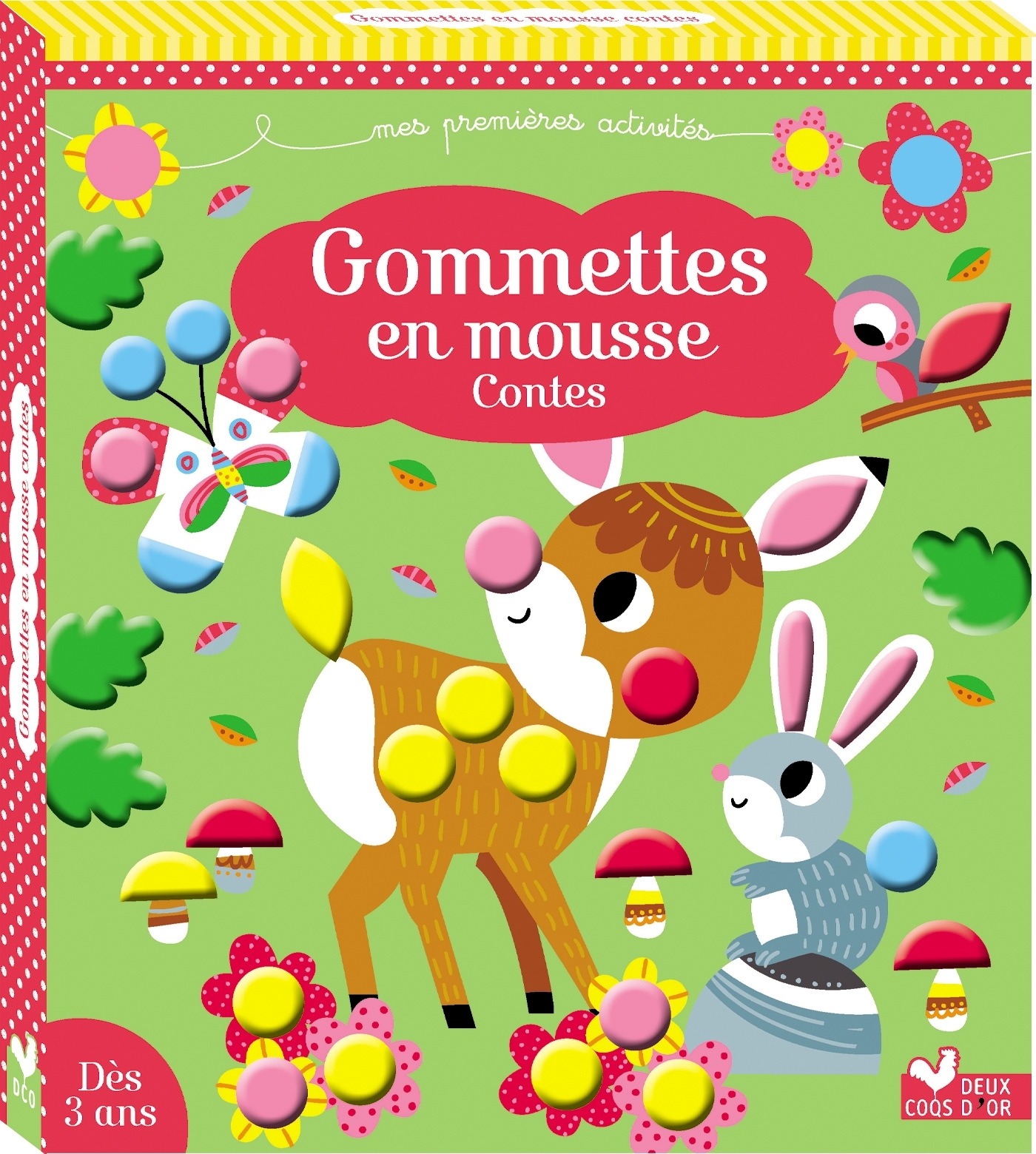 Gommettes mousse contes - boîte avec accessoires