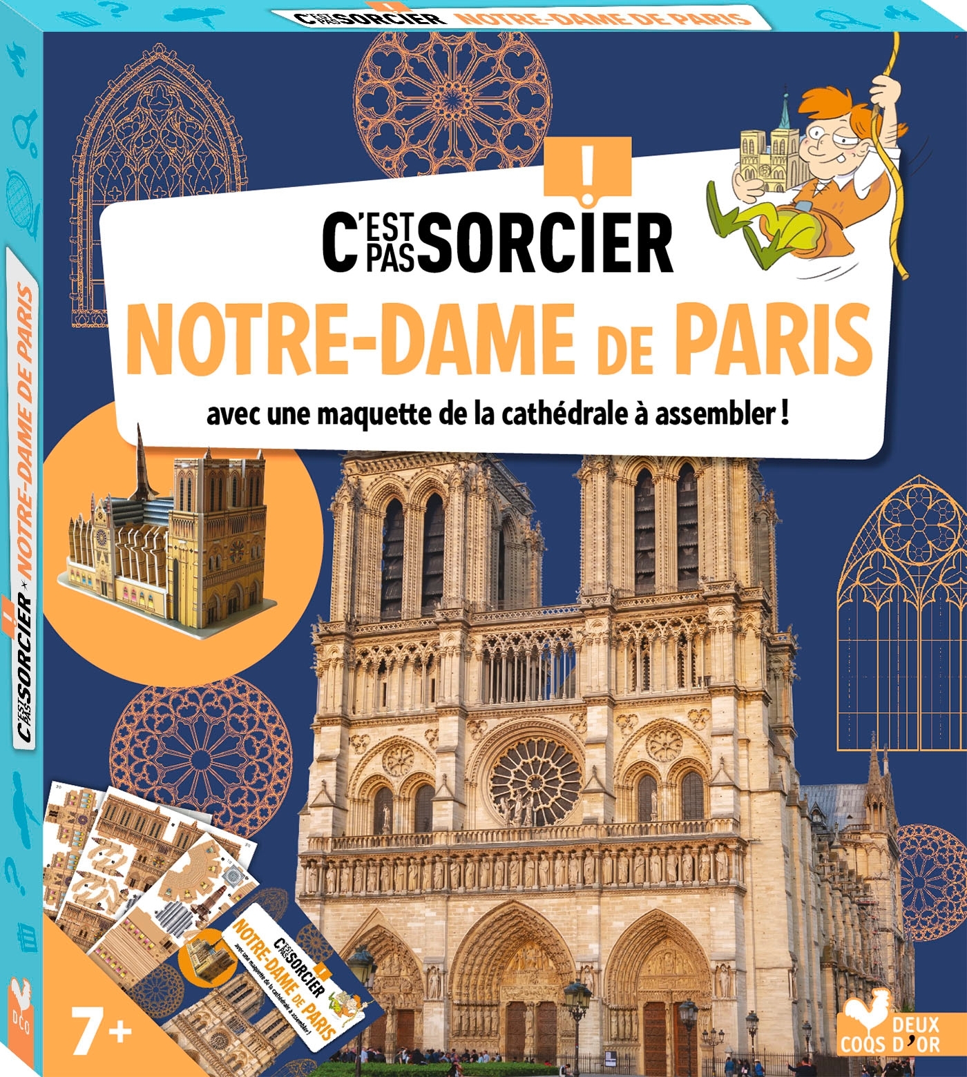 C'est pas sorcier Notre-Dame de Paris - boîte avec accessoires