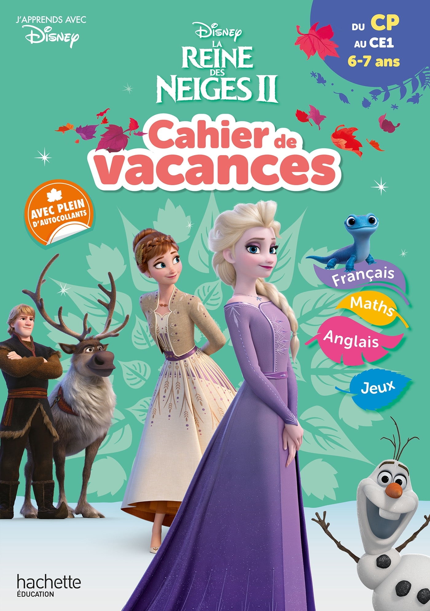 Disney - La Reine des Neiges - Du CP au CE1 - Cahier de vacances 2025