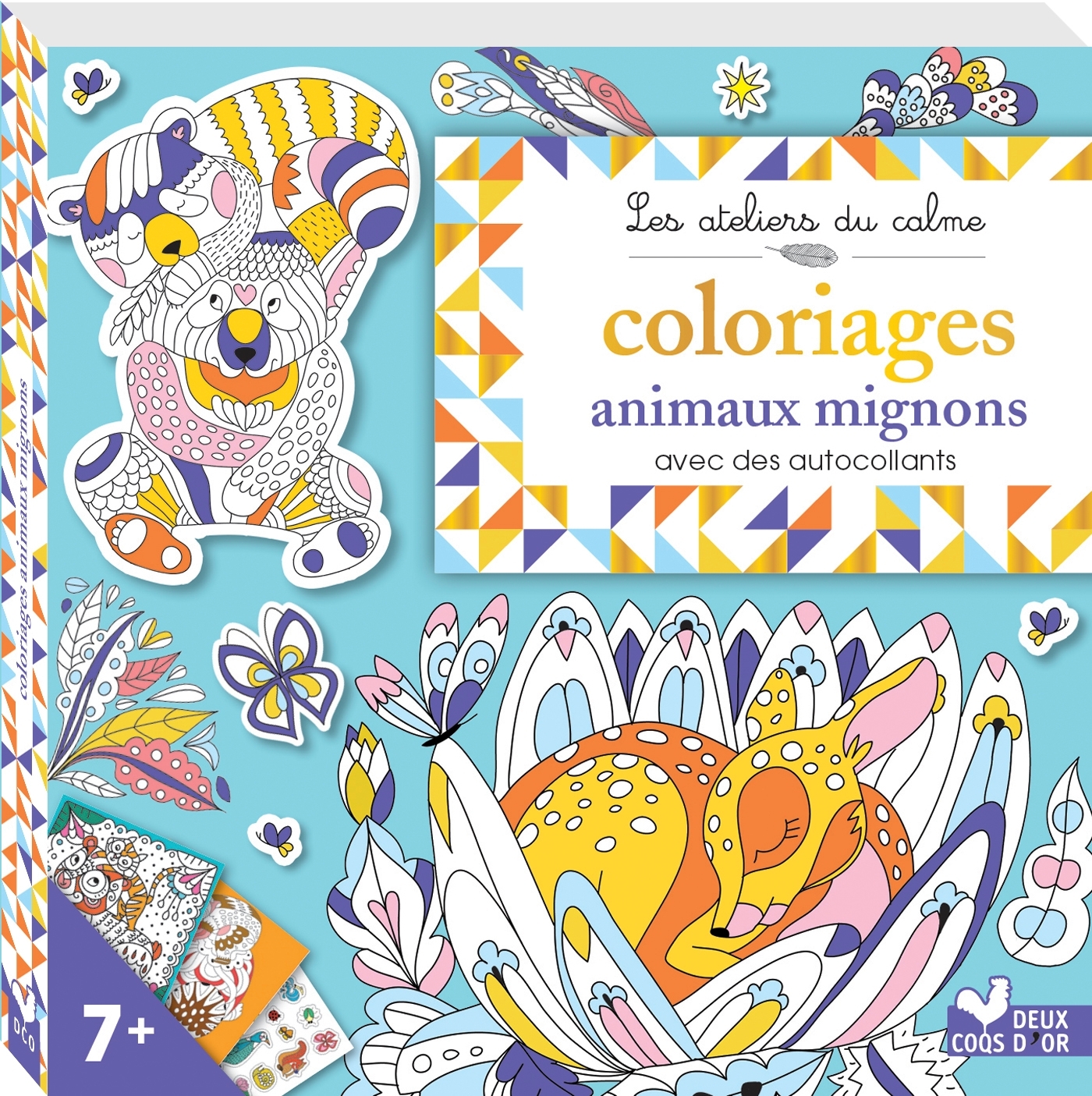 Colos et autocollants animaux mignons